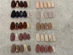 【1日1枠限定】ワンカラー+2本アート