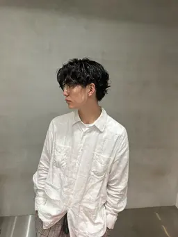 【メンズ】fifth/当店スタイリストカット＋スパイラルパーマ ※ケアパーマ