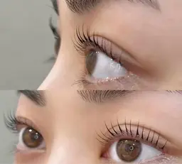 【オフ対応不可】話題のパリジェンヌ✨パリジェンヌラッシュリフト上のみ★アイシャンプー&コーティング込