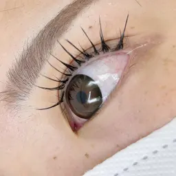 パーソナルパーマ（パリジェンヌorまつぱ）×フラットラッシュ100本【シャンプー付き🫧】