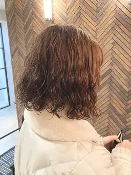 🍑カット＋パーマ＋2ｽﾃｯﾌﾟトリートメント🍑