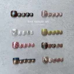 新規限定🌿[オフあり]FOOT👣毎月限定☆サンプルアートコース💫 フットバス付