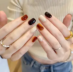 【人気NO.2】【自爪オフ無料/自爪フィルイン無料】選べる定額シンプル♪ワンホンネイル