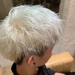 メンズカット+Wカラー🌈