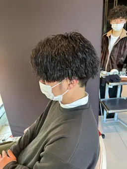 🔗カット＋ツイストパーマ🔗