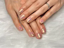 3月限定【Hand】ベース込み★ミラーネイル★ご新規様オフ無料¥9300→4400