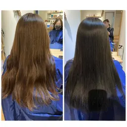 【🫧ダブル髪質改善🫧】酸性ストレート＋似合わせカット＋TOKIO髪質改善トリートメント4STEP
