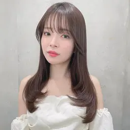 【12月🎄限定学割U24】学生限定クーポン☆カット＋カラー＋1STEPスチームトリートメント/レイヤー