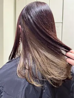 カット💇🏻‍♀️＋ブリーチ デザインカラー👩🏻‍🎨✨【Wカラー/ハイトーン/似合わせカラー/梅田/茶屋町】
