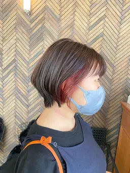 🍓カット＋前髪縮毛矯正🍓