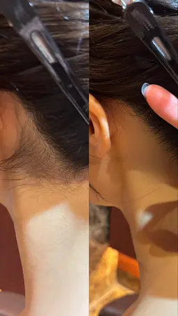 【襟足お整えさせていただきます！】