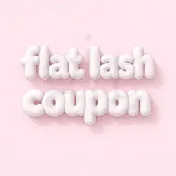 【フラットラッシュ 80本】¥4500《オフ有り》コーティング付き♡