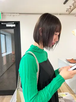 【🌱支持率No.1】小顔魅せカット + 透明感カラー