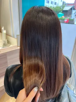 カット×髪質改善inケアカラー