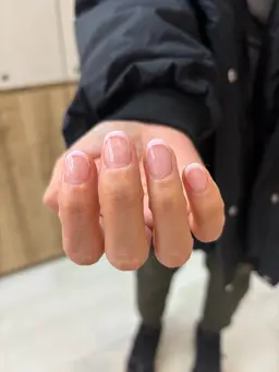 オフあり限定【クリアベース　フレンチネイル　90分】練習モデル