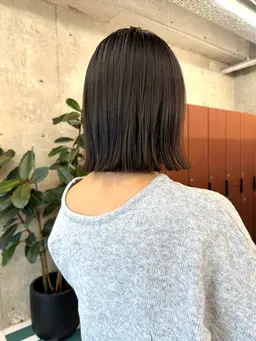 【人気No.1✨️】カット+ワンカラー+3stepトリートメント