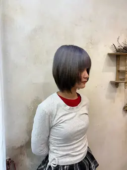 根元リタッチカラーです🤍