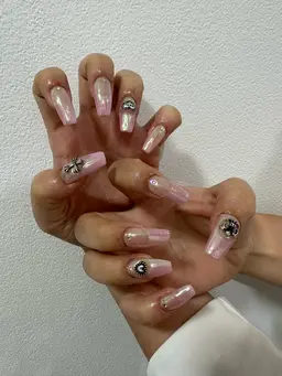 【 ご新規様限定クーポン🎟.·】スカルプ込みアートやり放題コースʚ🎀ɞ