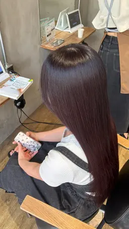 ⚡️透明感クオルシアカラー⚡️➕ベーストリートメント