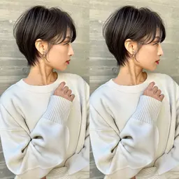 【絶壁・多毛・くせ毛⭕️】ショートでお悩み解決✂️小顔ショートカット⚠️必ずメニュー説明をご覧になってください🙇‍♂️