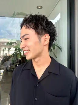 🌱メンズカット+眉カット+炭酸クレンジング🌱