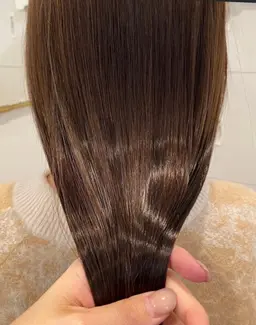 〖 汗も湿気も怖くない⭐️ 〗髪質改善ストレート + Aujua トリートメント