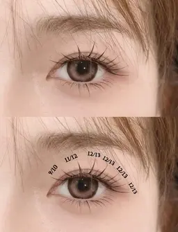 ワンホンマツエク🌸ボリュームラッシュ400本まで、ナチュラルデザイン(新規オフ込) (土日祝+300)