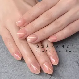 🐣【ハンド／新規オフ無料】🐣ワンカラー／マグネットジェル（90分／4,350）🍑オフあり🍑