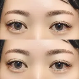 まつ毛パーマ👀オフありの場合は施術時間＋30分と別途1200円頂きます。