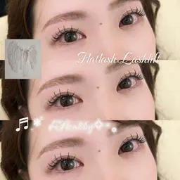 🎀&Healthyフラットラッシュ100~120本×まつげパーマ🐩恵比寿