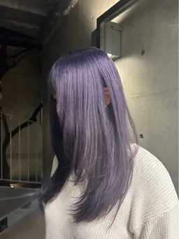 ◽︎ブリーチWカラー🖤【ロング料金有り】