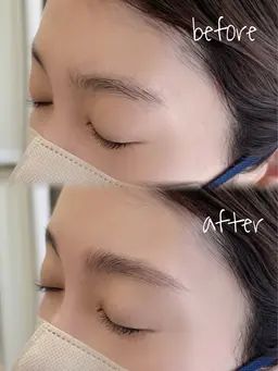 ブロウリフト【次世代眉毛パーマ】🫧ケラチントリートメント付き(眉毛カット別)