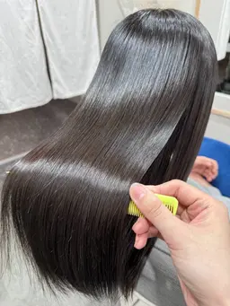 メンテナンスカット＋カラー＋最新髪質改善トリートメントクイック(2step)