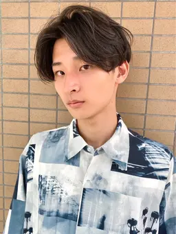 [土日も使える♪ご新規様限定🌟] メンズカット＋ニュアンスパーマクーポン💫毛流れセンターパート、マッシュならお任せ！