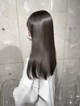 【インスタ学割予約はこちら】カット+美髪矯正+透明感カラー