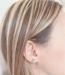 耳ツボジュエリー💎6粒（両耳）/ネイルメニューに追加の場合、1000円で施術させていただいてます！