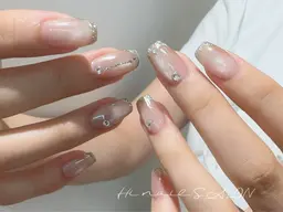 持ち込みdesign⸝꙳.⋆8本アート➕ワンカラー