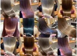 【☆髪質改善】Cut+カラー＋Aujua4stepトリートメント（白髪染めＯＫ）¥13200
