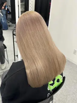 【暗髪からのハイトーンはこちら👱🏻‍♀️💞】ブリーチありトリプルカラー➕オリジナルトリートメント🧴🫧