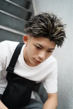 メンズ限定ヘアセット　シャンプーブロー付き