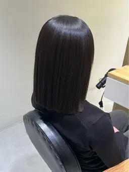 美革縮毛矯正✨［◼︎シャンプーブロー代込み］ピンとしすぎない柔らかなストレートです！