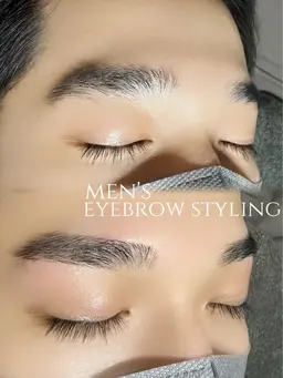 🫧men's 眉毛Wax脱毛+スタイリング✂️🫧