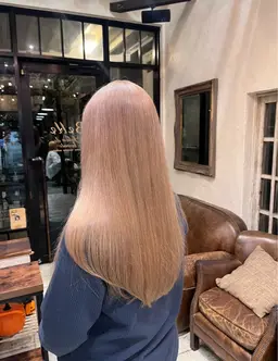 【うるつや✨】💫ブリーチ➕透明感カラー➕aujua3step treatment💫