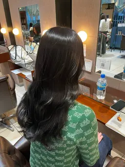 ⋆˙⟡ワンメイクカラー+Aujuaトリートメント.*・゚