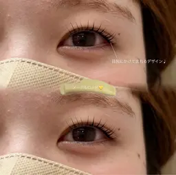 選べるまつげパーマ×美眉スタイリング