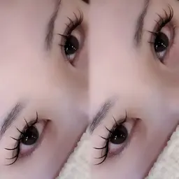 フラットラッシュ🪄︎︎100​〜​120本（30分と記載がありますが60​〜​90分の施術時間となります！）