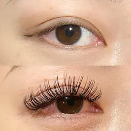 【バインドロック/ダブルフラット100束】/LEDエクステ1100円/オフコーティング込み/Lカールあり