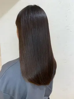 《全員利用可能》【ハイクオリティ】柔らか縮毛矯正＋カット＋カラー＋1step髪質改善Tr