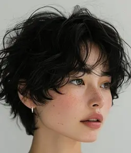 カット+デザインパーマ+シャンプー