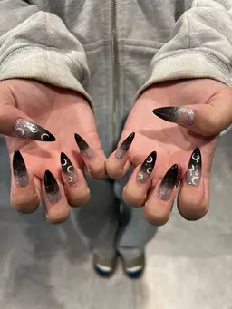 【オフなし】チップスカルプ＋ワンカラーorラメグラ